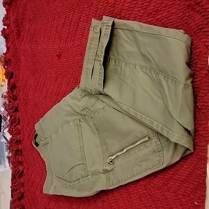 Olive green cargo pants